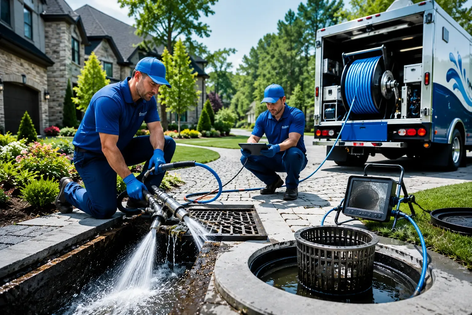 Local outdoor drain cleaning professionals in Wapello, IA
